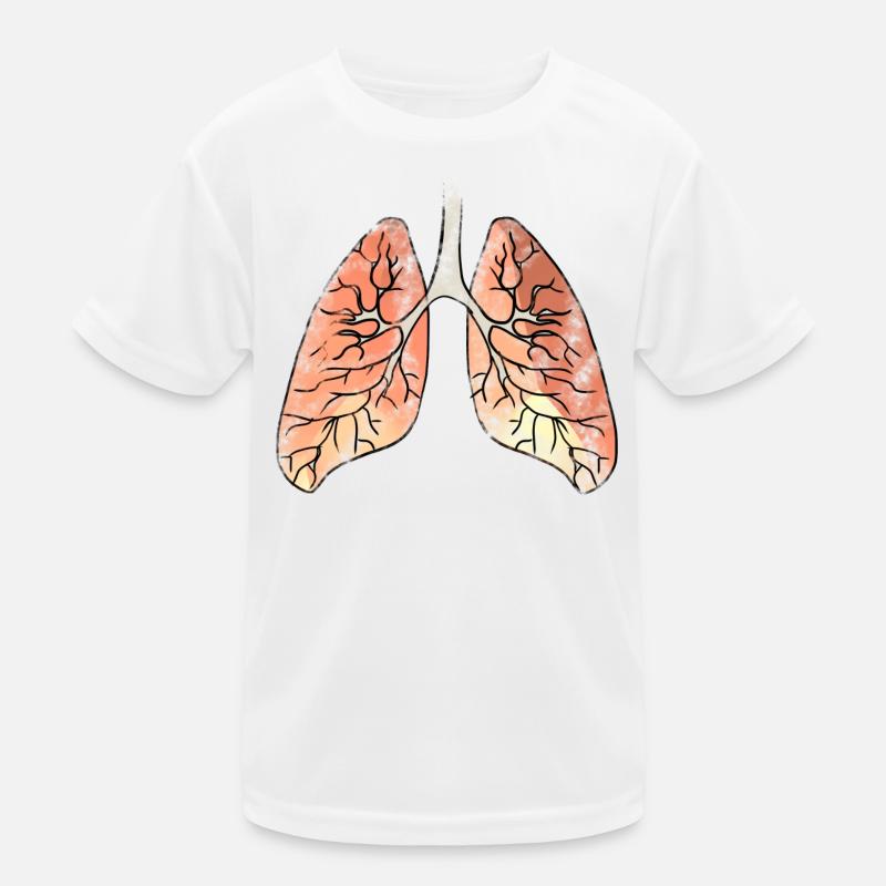 Lung bronchi Kids Functional T-Shirt