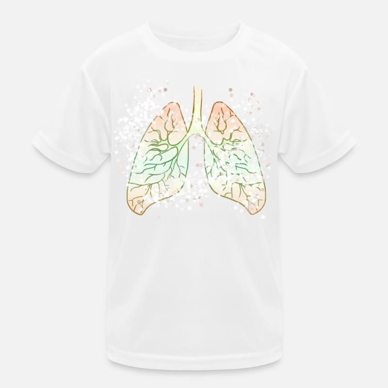 Organ lungs Kids Functional T-Shirt