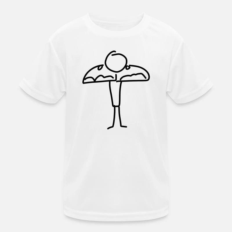 Muscles forts T-shirt sport Enfant