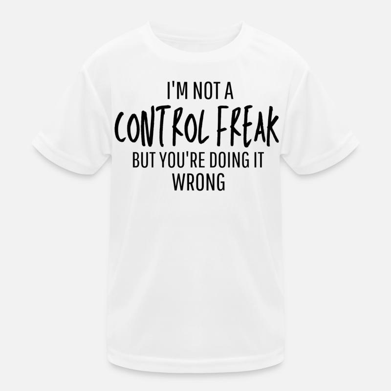 Control Freak Kids Functional T-Shirt