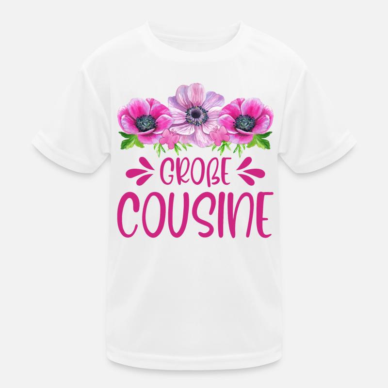 Große Cousine Kinder Funktions-T-Shirt