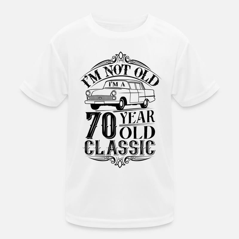 70th Birthday Classic Kids Functional T-Shirt