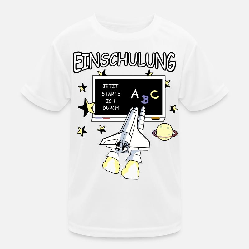Einschulung Kinder Funktions-T-Shirt