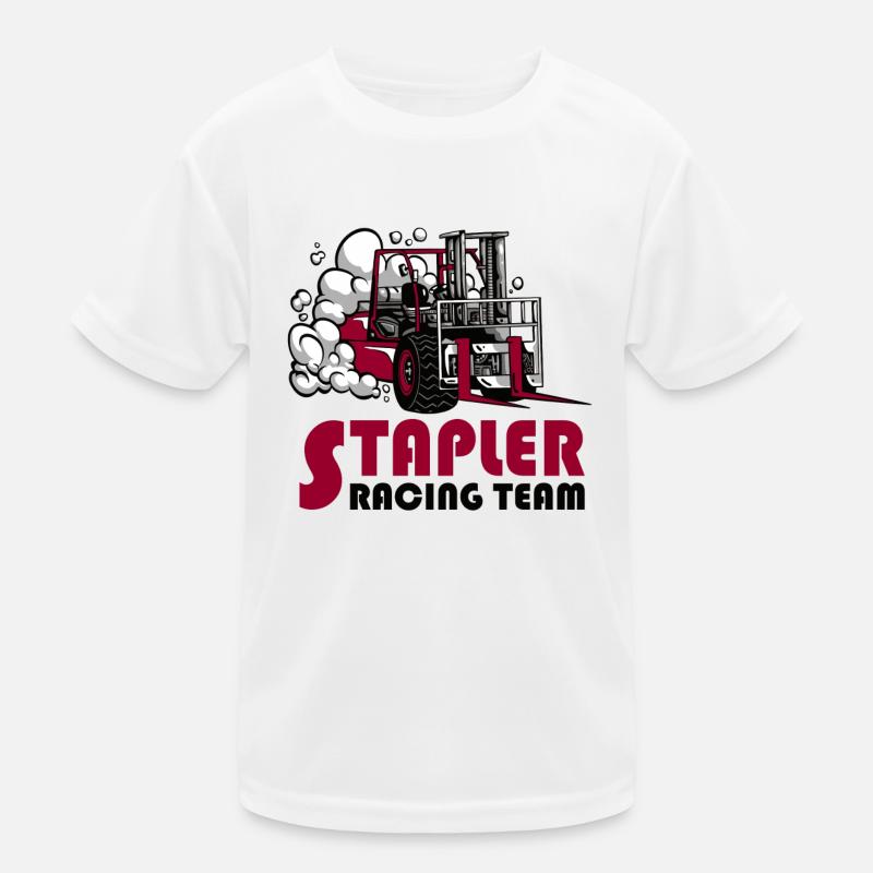 Stapler Racing Team Kinder Funktions-T-Shirt