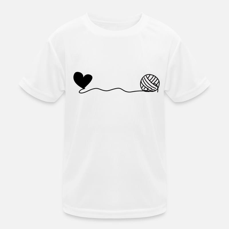 heart wool Kids Functional T-Shirt