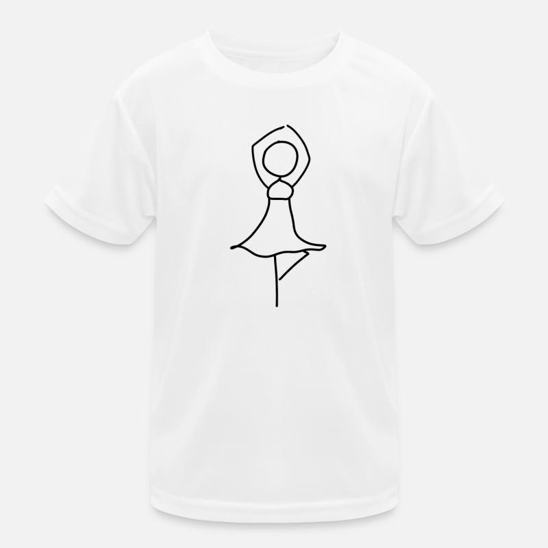Danseuse danse T-shirt sport Enfant