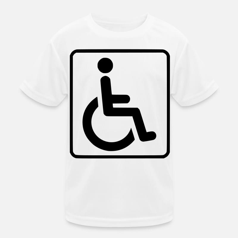 Wheelchair symbol for the disabled # Kids Functional T-Shirt