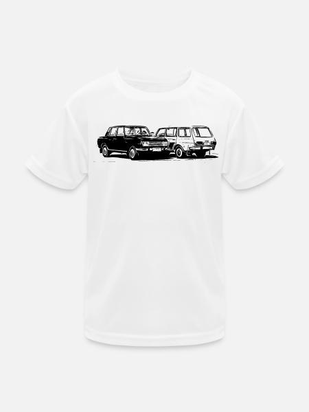 Wartburg P 353 - Kinder Funktions-T-Shirt - Weiß