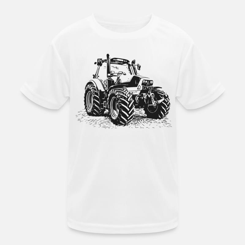 Traktor Kinder Funktions-T-Shirt