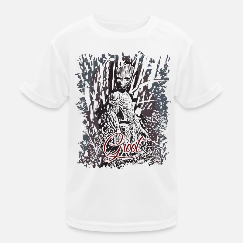 Wurzelmännlein Groot Kinder Funktions-T-Shirt