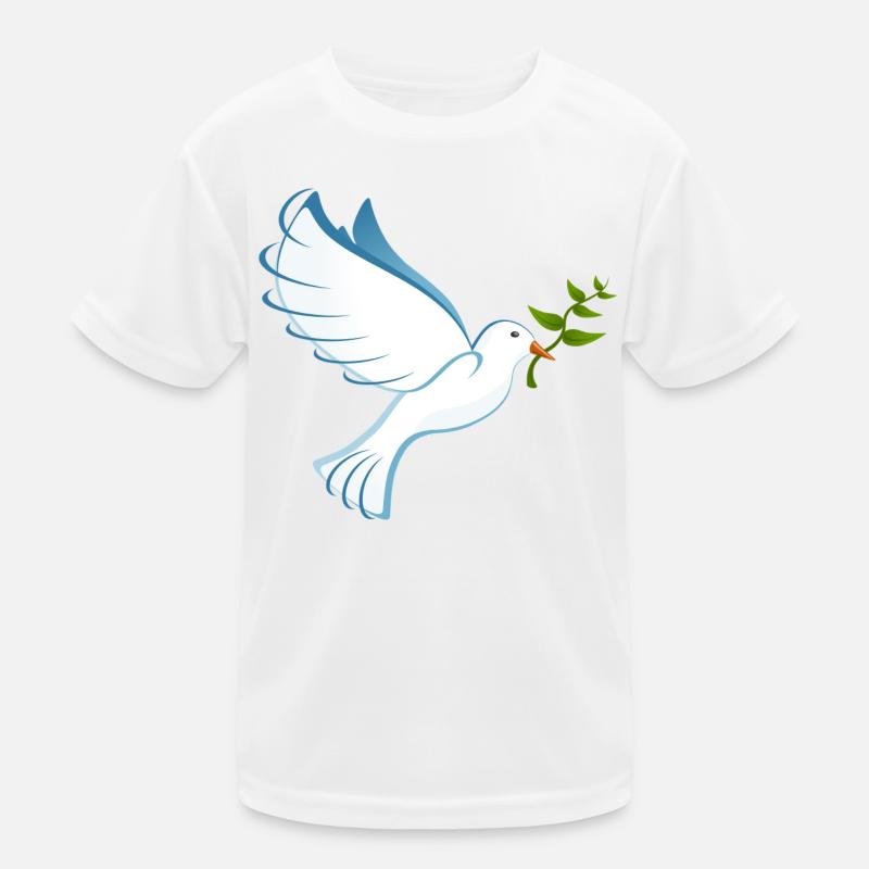 Colombe de la Paix T-shirt sport Enfant