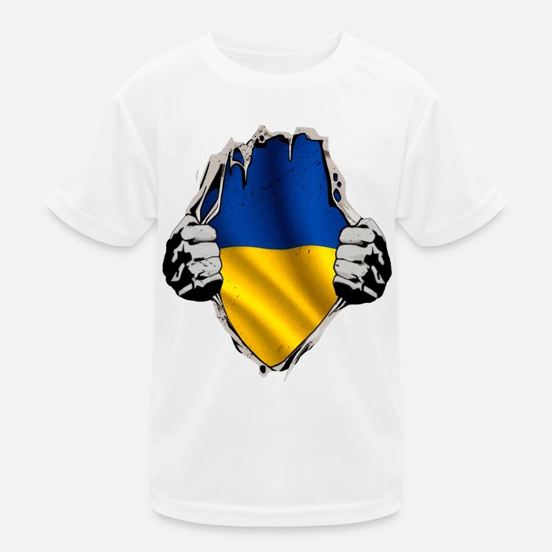 Ukraine under the shirt Kids Functional T-Shirt