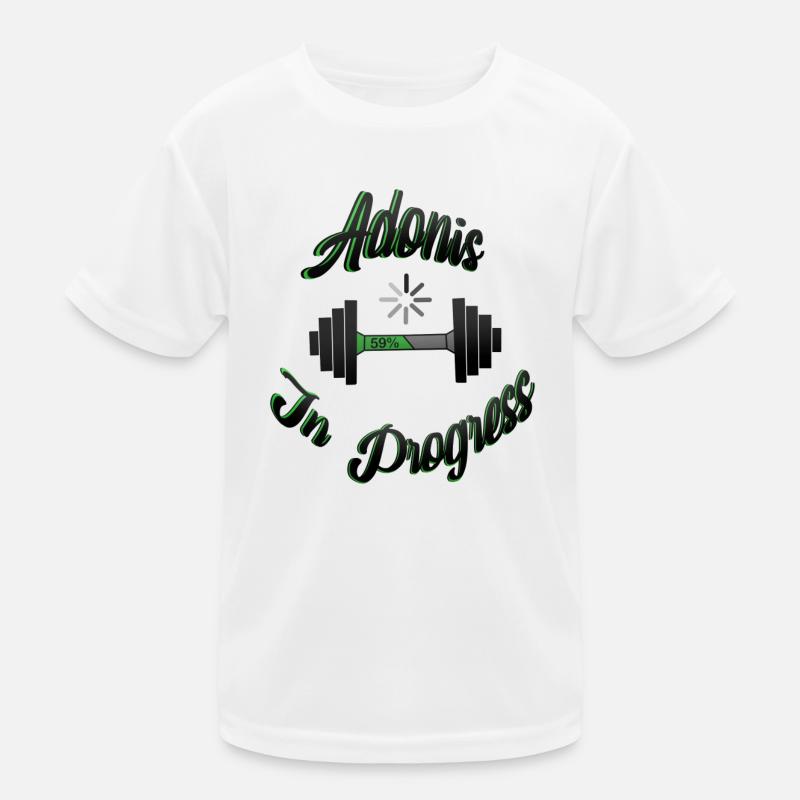 Adonis In Progress 2 Kinder Funktions-T-Shirt