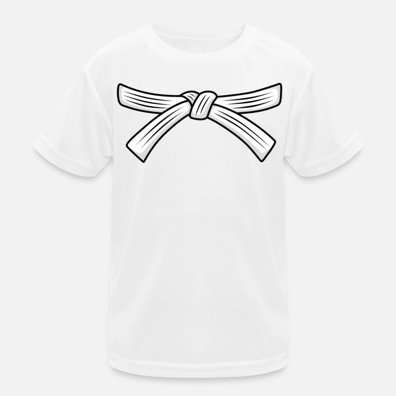 Karategürtel, Weißgurt Abschluss Kyu Karate Student Kinder Funktions-T-Shirt