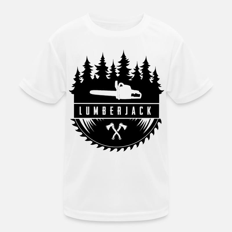 Bûcheron T-shirt sport Enfant