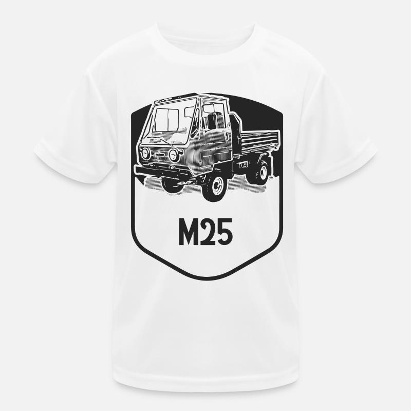 M25 Multicar DDR Klassiker Kinder Funktions-T-Shirt