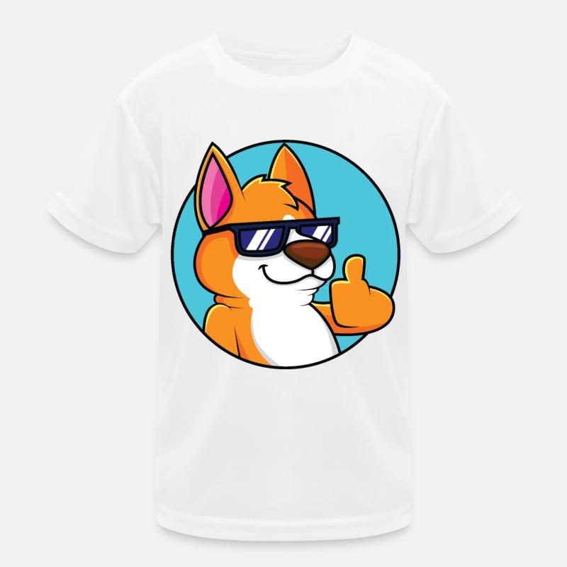 Cool Fox - Pouce vers le haut T-shirt sport Enfant