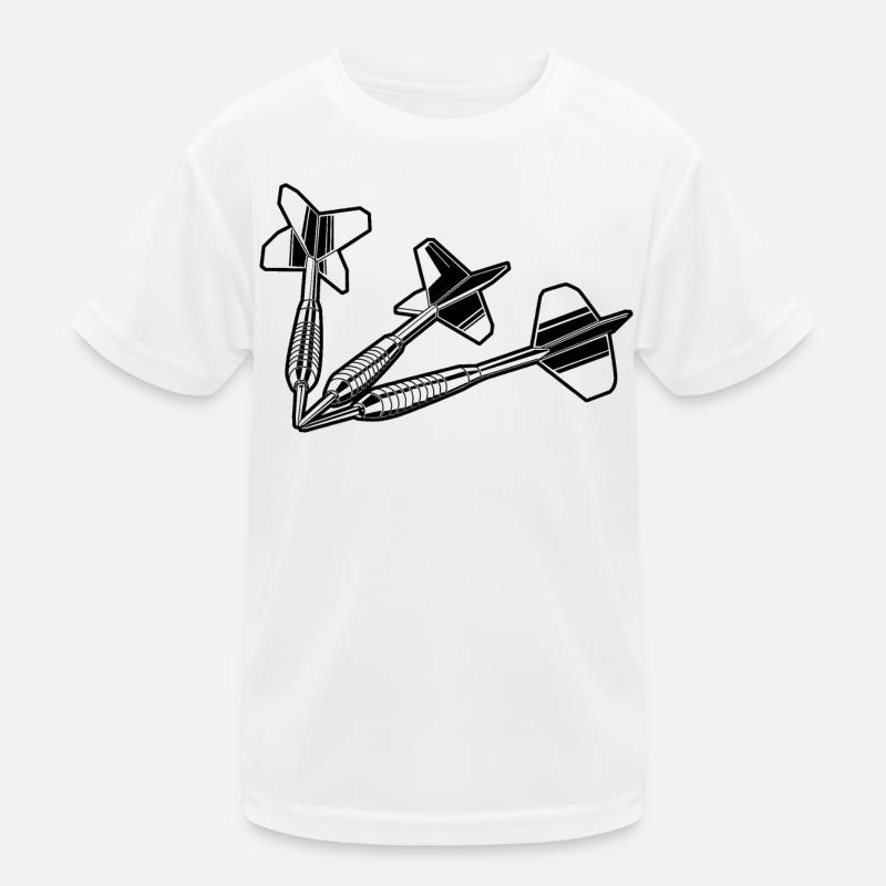 Dartpfeile Kinder Funktions-T-Shirt