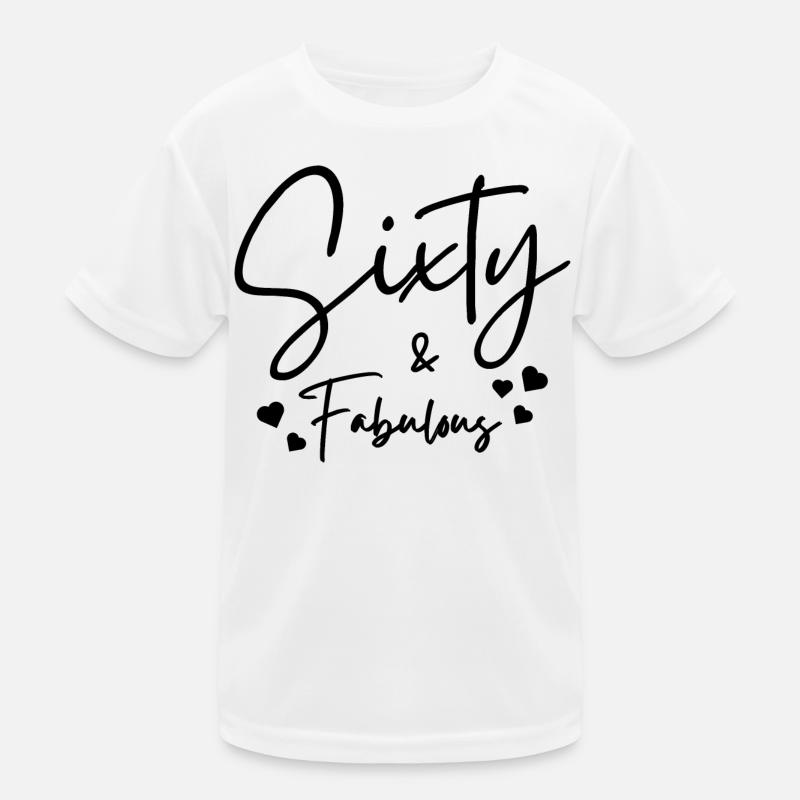 Sixty fabulous Kids Functional T-Shirt