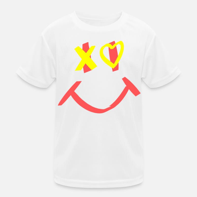 smile Kinder Funktions-T-Shirt