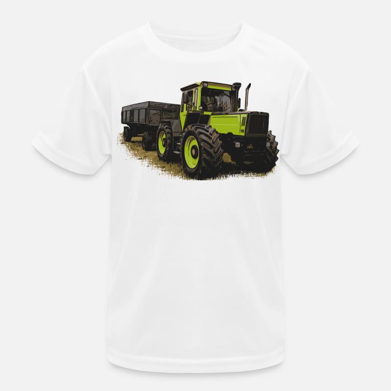 MB trac 1600 turbo avec remorque T-shirt sport Enfant