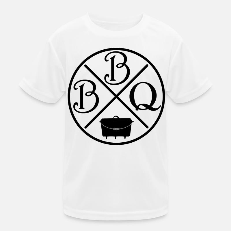 BBQ Dutchoven Kinder Funktions-T-Shirt
