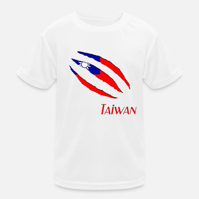 Taiwan claws tailwan Kinder Funktions-T-Shirt