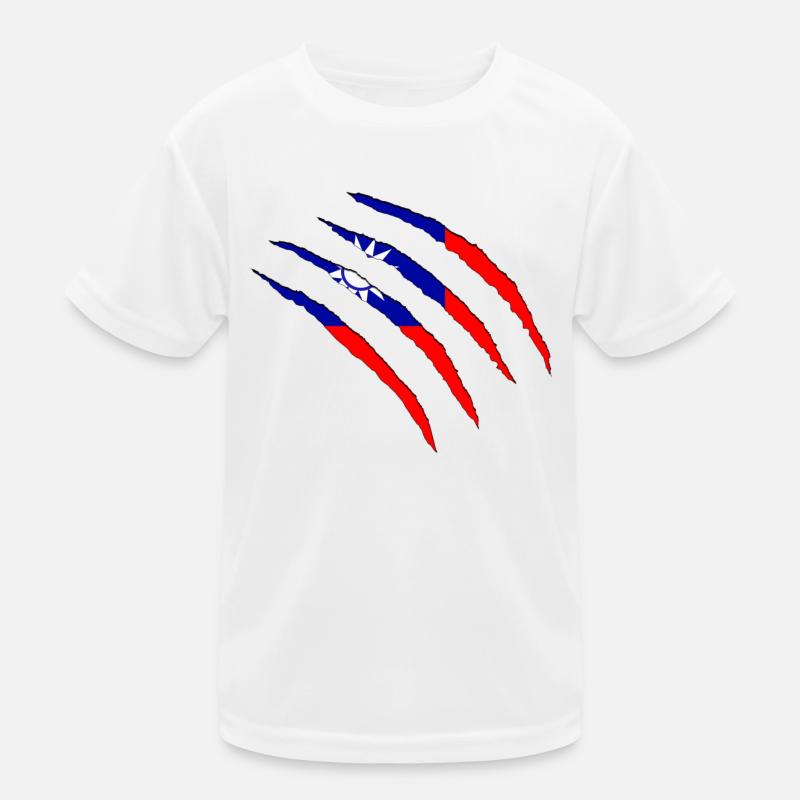Taiwan Kinder Funktions-T-Shirt