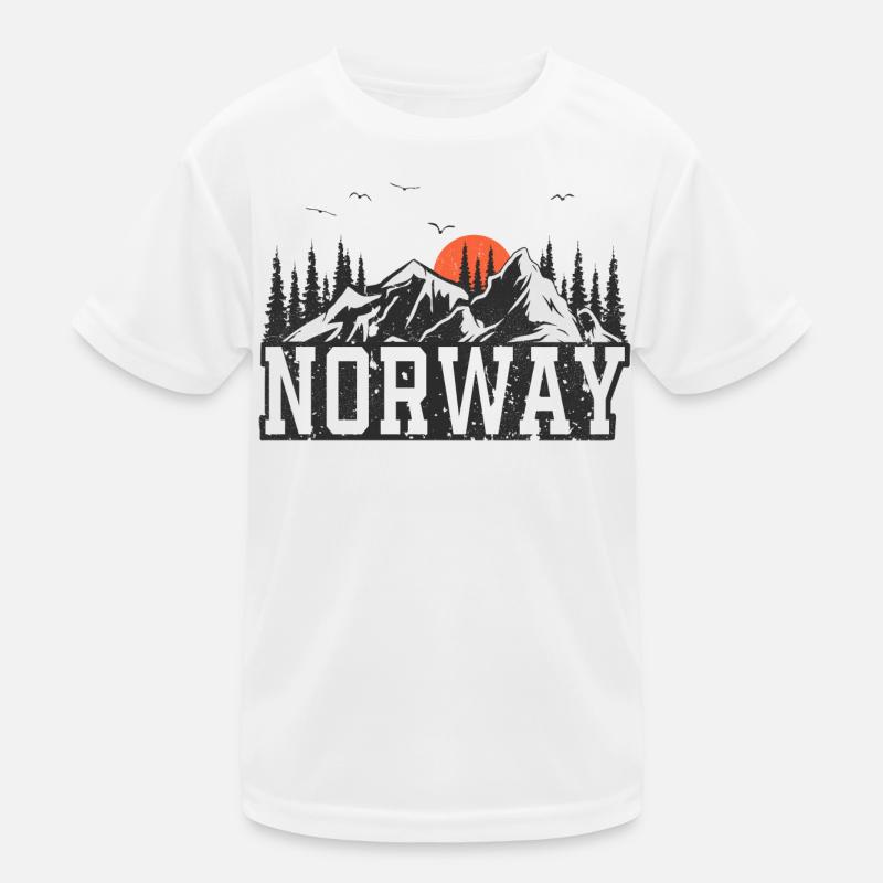 Norway Kids Functional T-Shirt