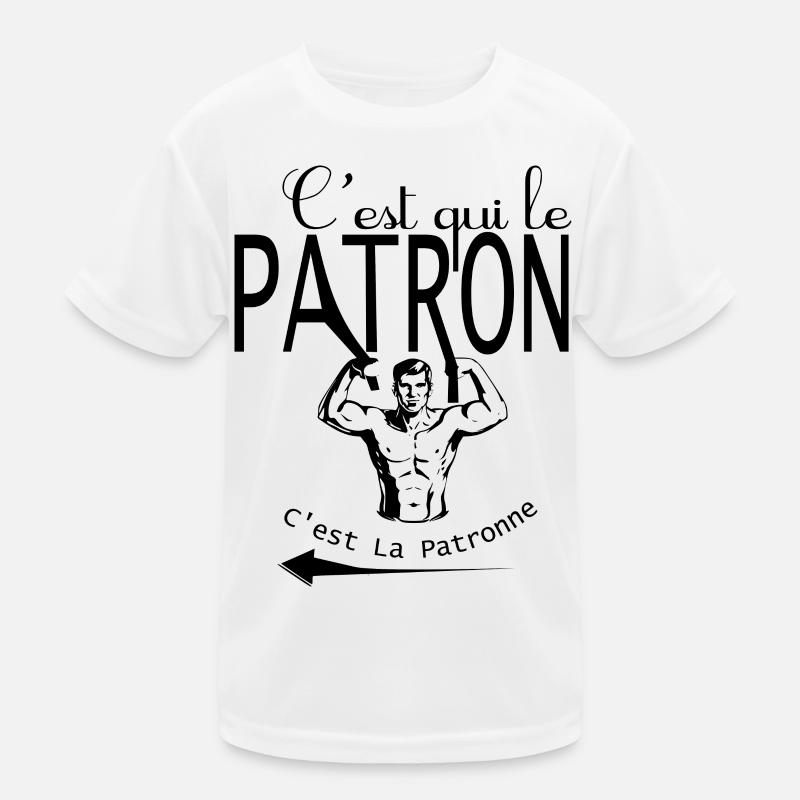C'est qui le patron T-shirt sport Enfant