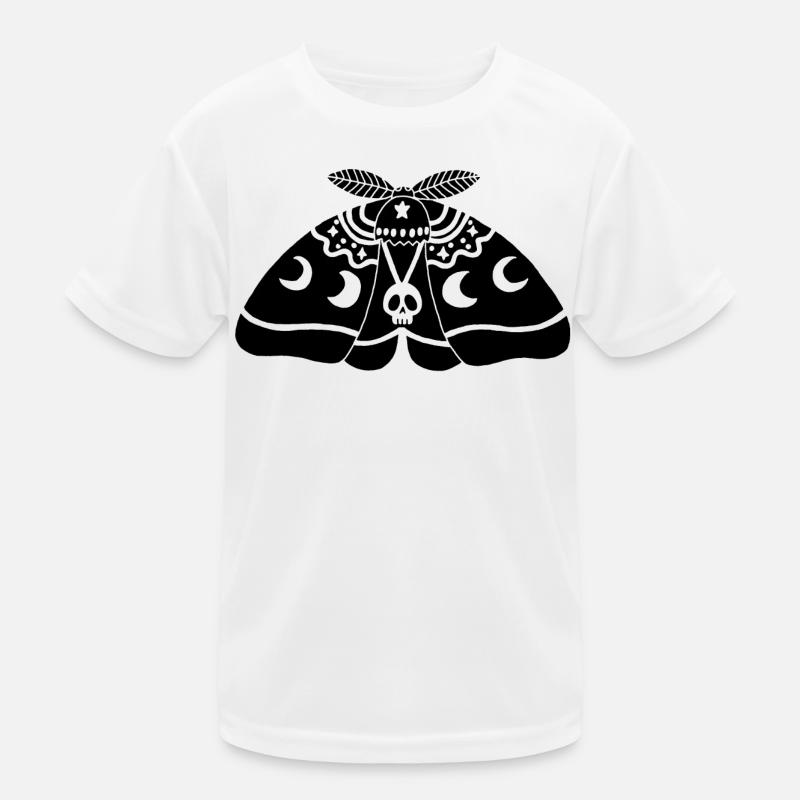 Black moth Kids Functional T-Shirt