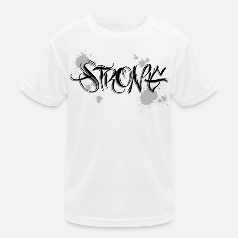 Graffiti de forte motivation Stark T-shirt sport Enfant
