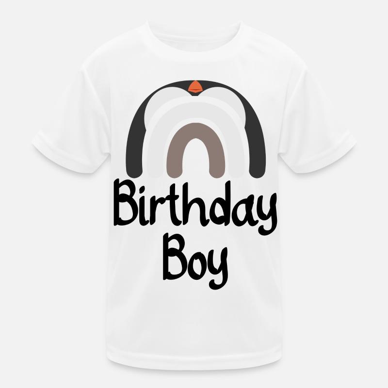 Earthy Rainbow Arc Kids Functional T-Shirt