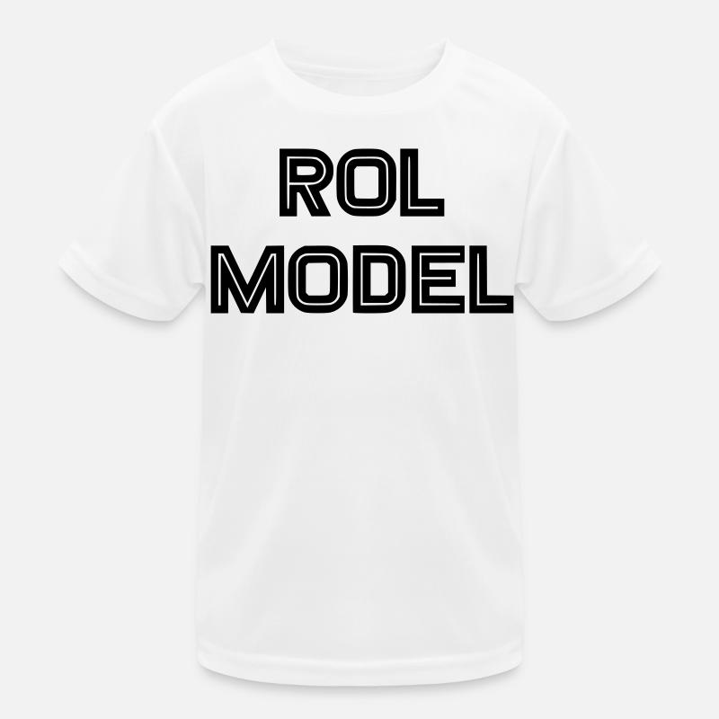 Jeder Rollstuhlfahrer ist ein Vorbild Kinder Funktions-T-Shirt