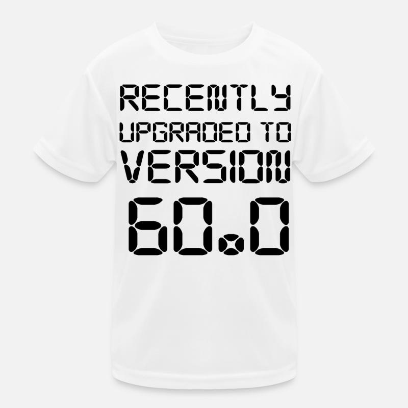 60th birthday Kids Functional T-Shirt