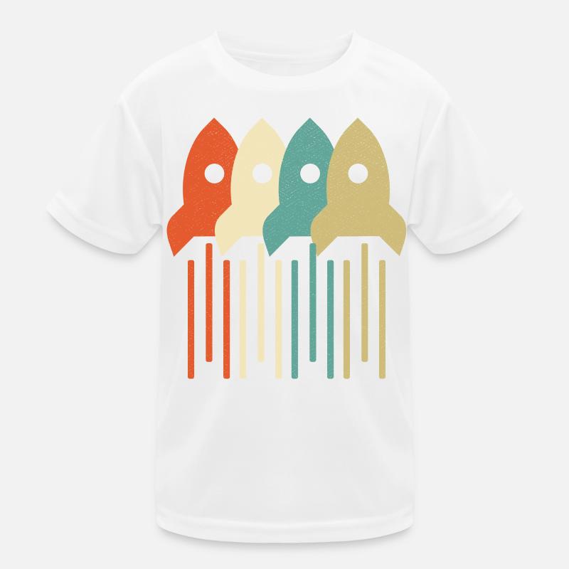 Vintage Rocket Scientist Aerospace Engineering Kids Functional T-Shirt