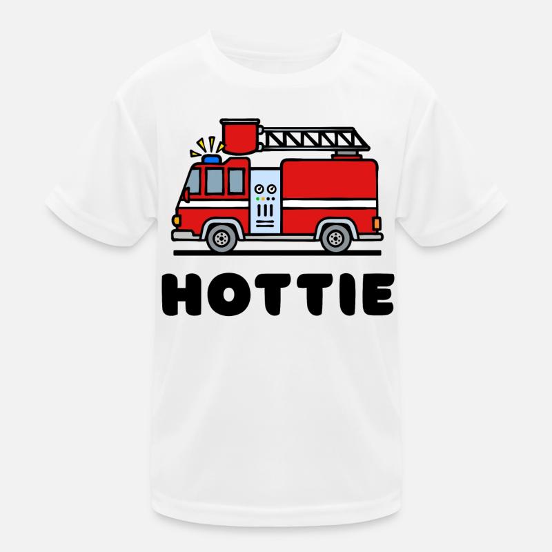 Slogan de protection incendie des pompiers T-shirt sport Enfant