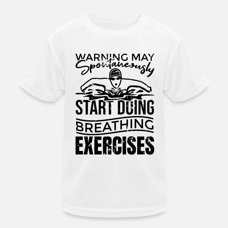 Nageurs de compétition T-shirt sport Enfant