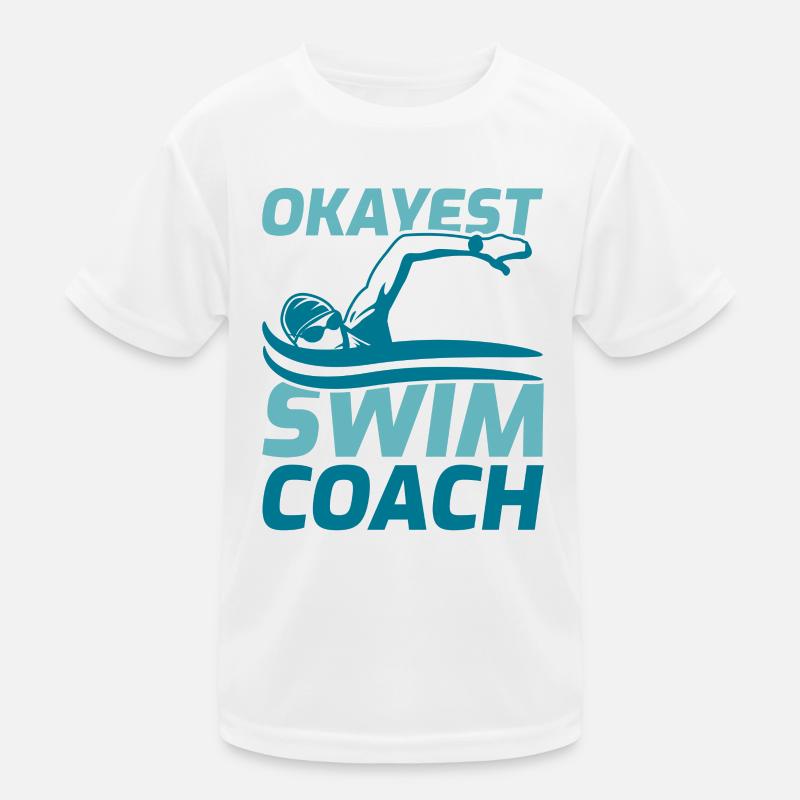 Schwimm Training Kinder Funktions-T-Shirt