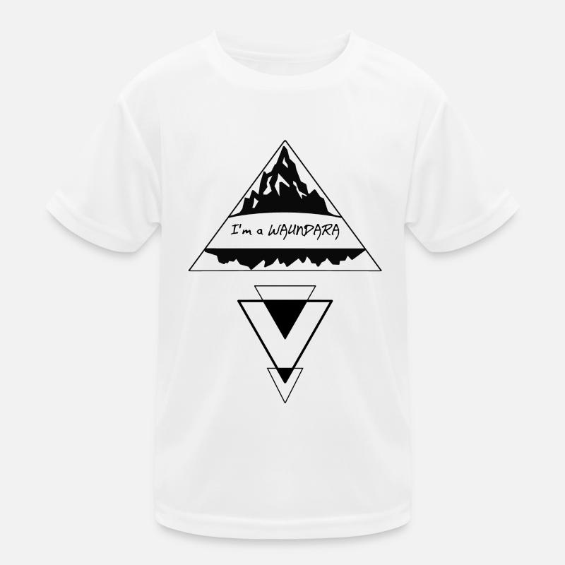 Je suis un Waundara - Je suis un vagabond, dialecte T-shirt sport Enfant
