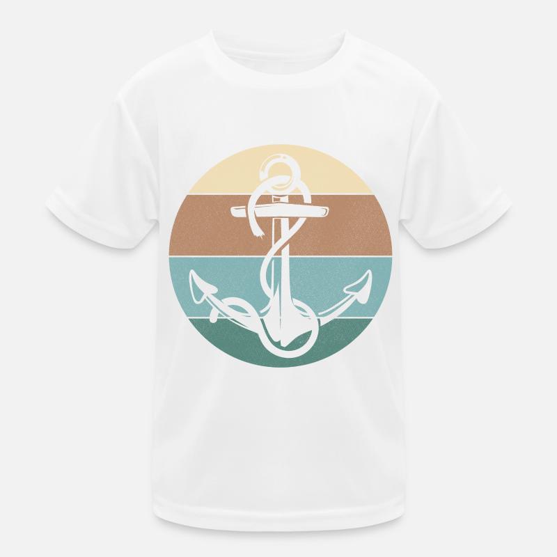 Funny Sailing Boating Sailor Boat Captain Awesome Kinder Funktions-T-Shirt
