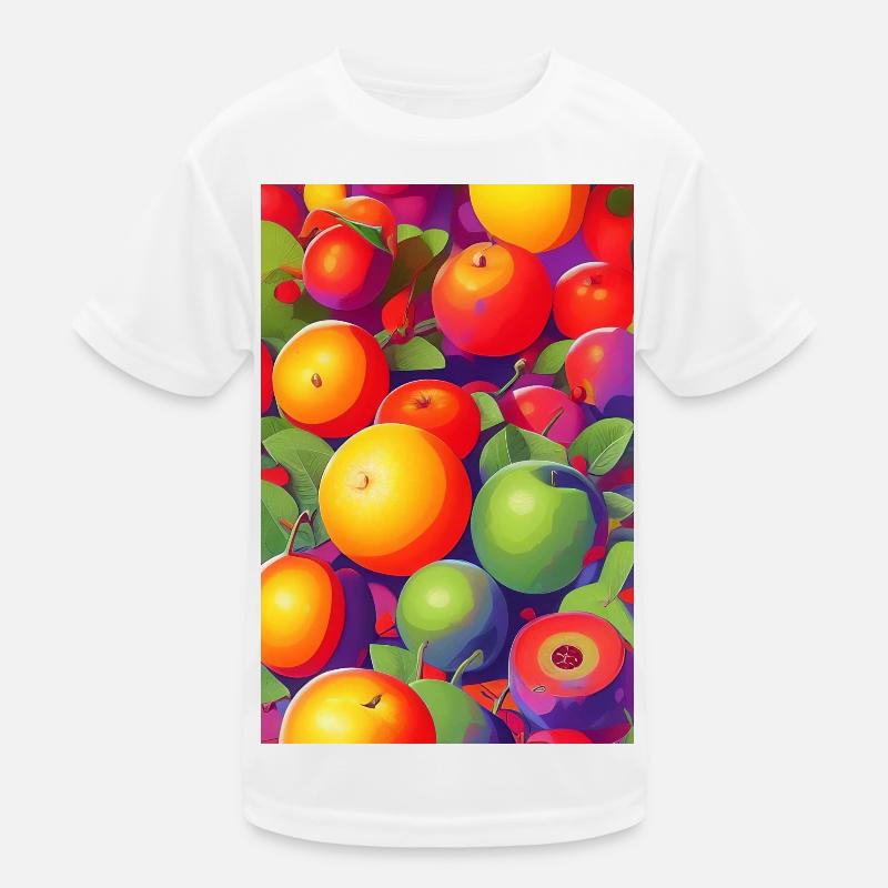 Früchte Kinder Funktions-T-Shirt