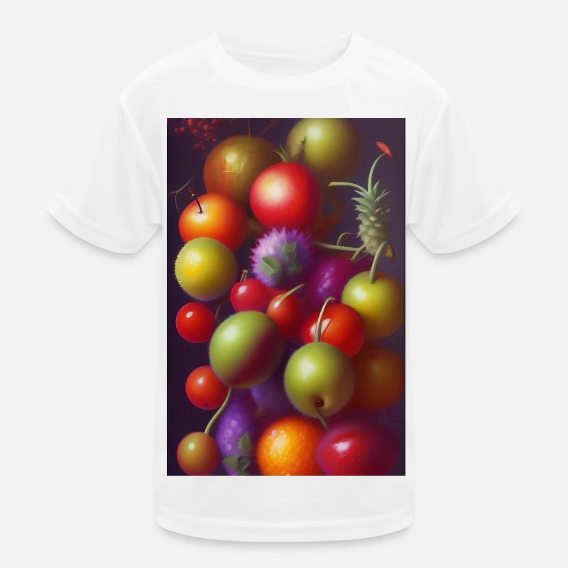 Früchte Kinder Funktions-T-Shirt