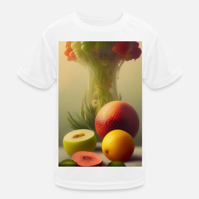 Früchte Kinder Funktions-T-Shirt