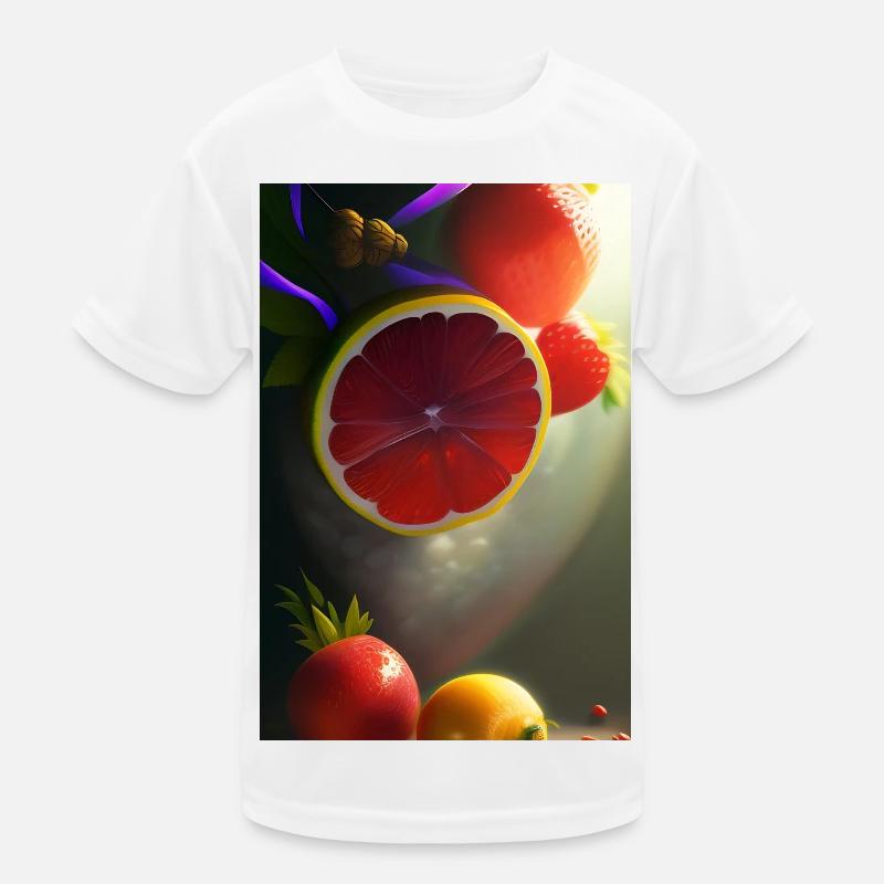 Fruta Camiseta funcional para niños