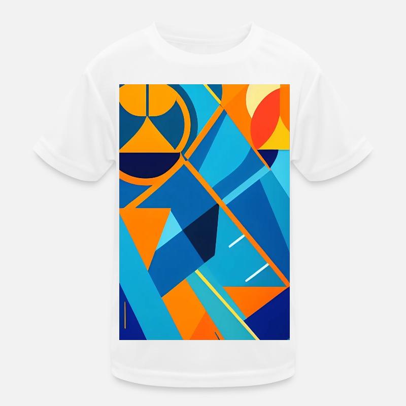 Abstrakte Kunst Kinder Funktions-T-Shirt