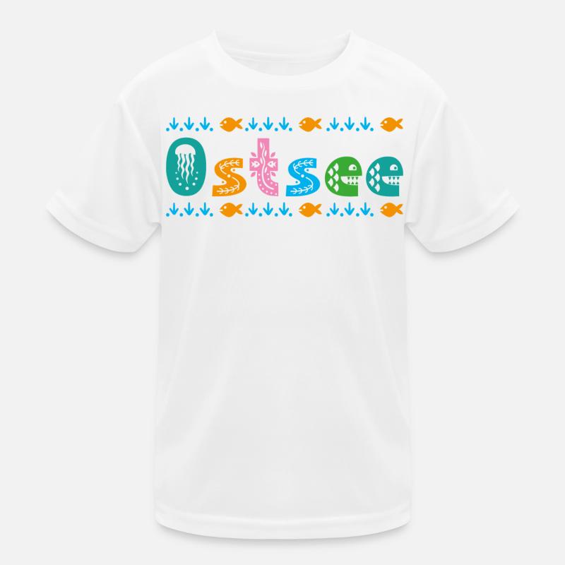 Ostsee Kinder Funktions-T-Shirt
