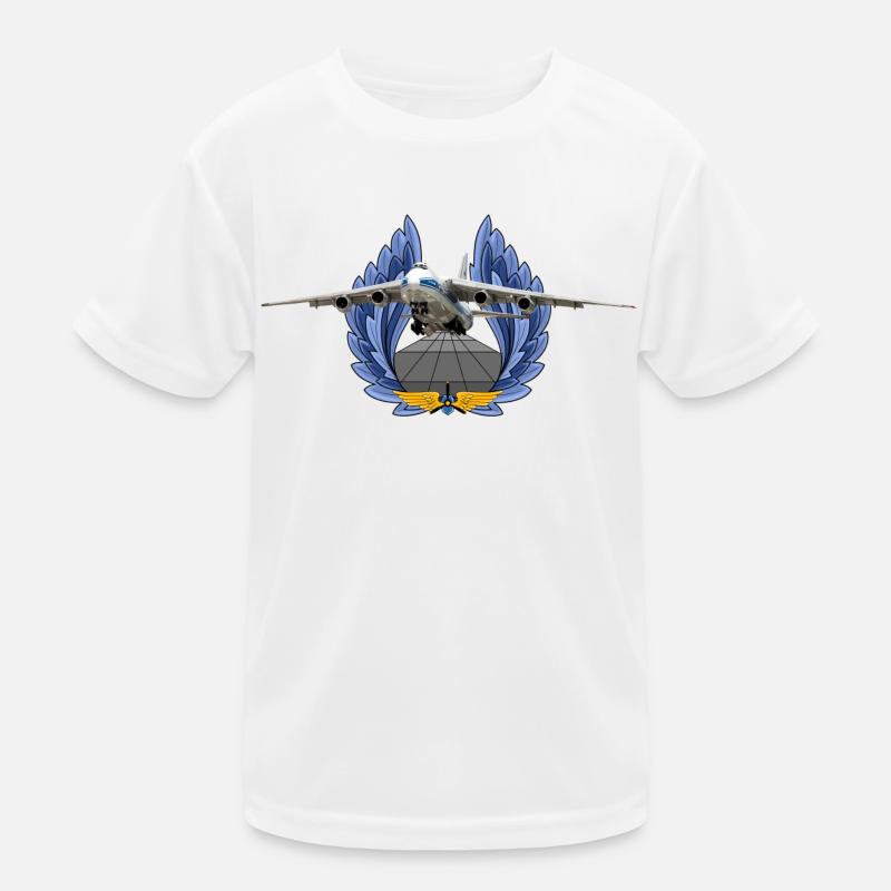 An-124 Kinder Funktions-T-Shirt