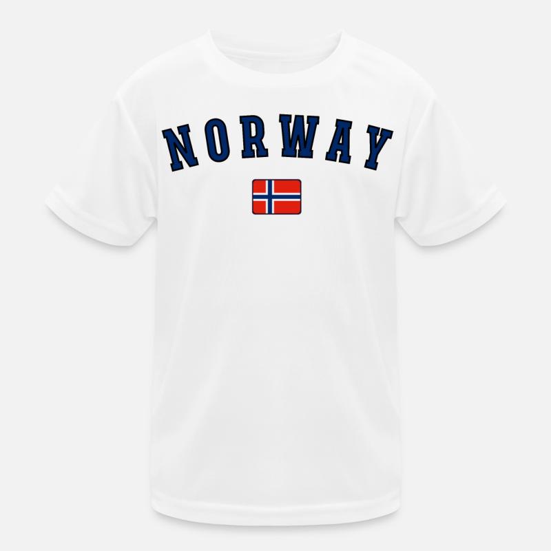 Norwegian flag, Norwegian pride Kids Functional T-Shirt