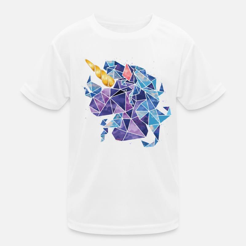 Einhorn Luna Chibi Kind Kinder Funktions-T-Shirt